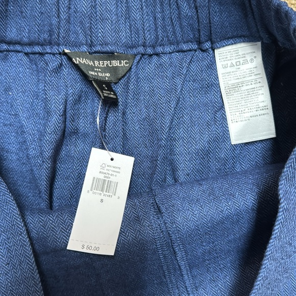 Banana Republic Factory women Linen Blend Easy Shorts. Size Small. NWT! - Picture 3 of 6